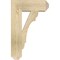 Ekena Millwork Olympic Craftsman Rough Sawn Bracket, Douglas Fir, 4"W x 14"D x 22"H BKT04X14X22OLY04RDF - alternate 2
